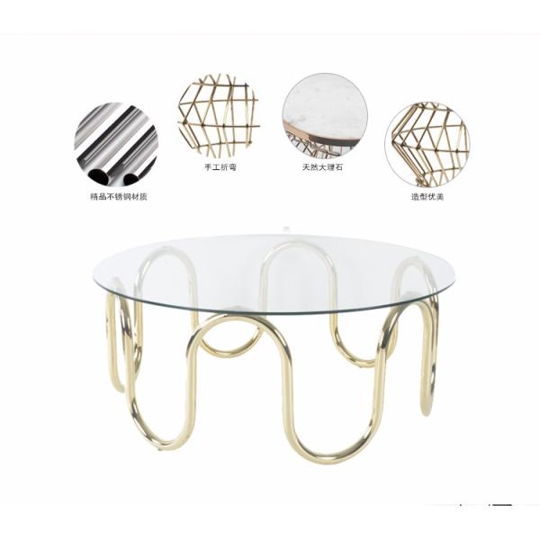 european style home goods fancy metal leg coffee table