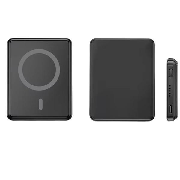 Innovative Magnetic Wireless Power Bank 5000mah For Iphone / Android