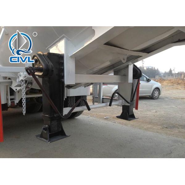 40T-60T Bulk Cement Tank Semi Trailer Powder Material Transporter
