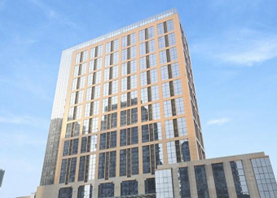 High Penetration Double Glazed Low E Glass Easy Install For Building Curtain Wall