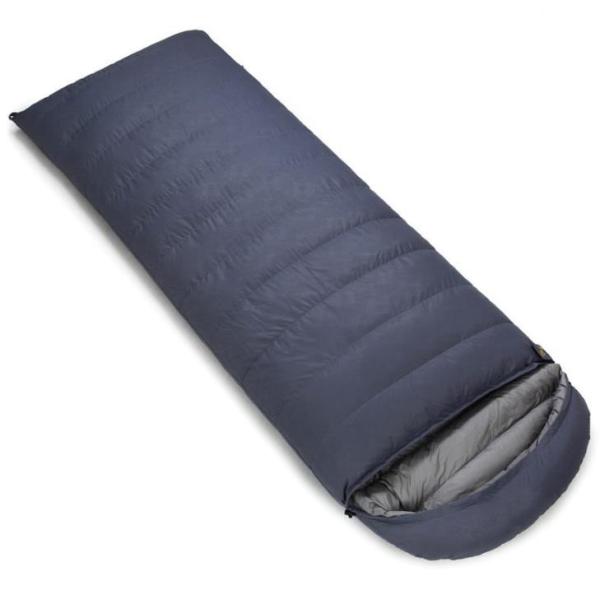 Envelope Type 4 Season Down Sleeping Bag Comfortable For Camping Hiking