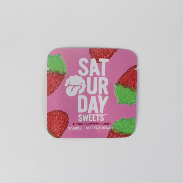Digital Print Heat Seal Snack Packaging Bags For Candy 3 Side Seal