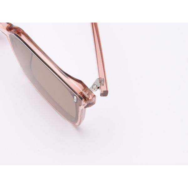 Ultralight TR Polarized UV Resistant Frida Square Rimmed Sunglasses