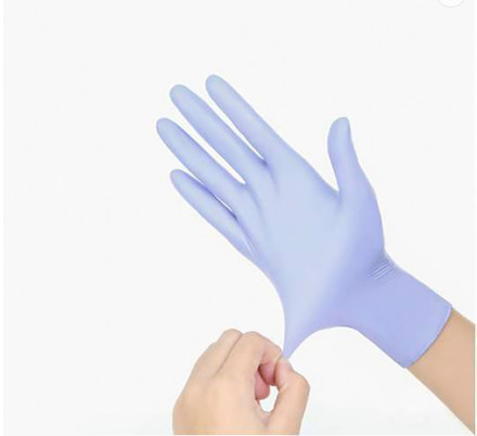 Smooth Disposable Medical Gloves 100% Nitrile Examination Gloves