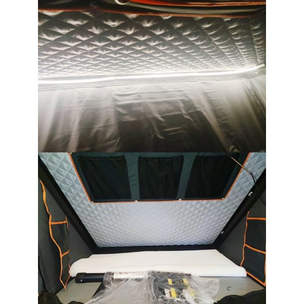 Outdoor Camping Triangle Waterproof Car Rooftop Tent  Car Side Awning Tent Car Roof Rack Awning