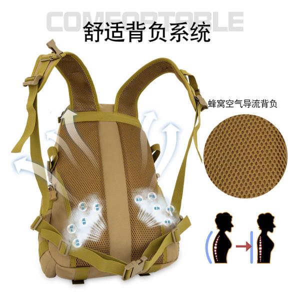 Внешние походы Крупный рюкзак Камуфляж Кампинговый тактический рюкзак Крупный рюкзак МНОГОФункциональный спорт Путешественный рюкзак