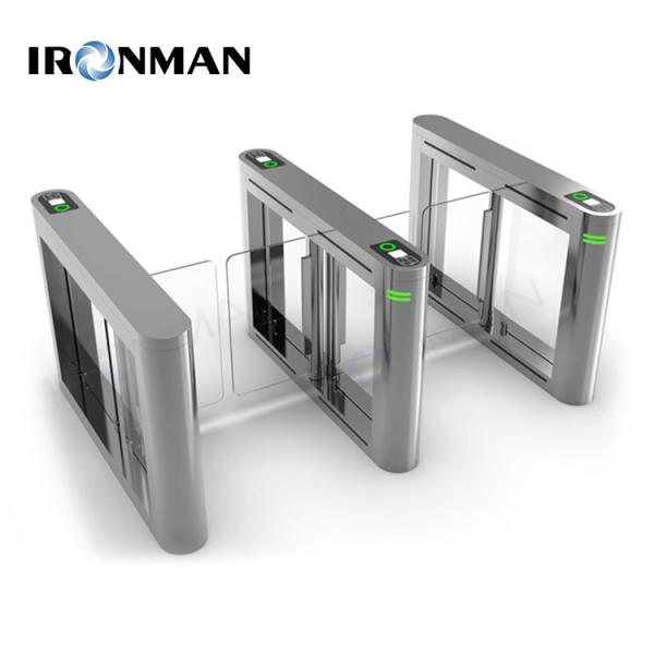 Swing Arm Fastlane Speed Gates Ensures Smooth Entry In Busy Pedestrian Areas