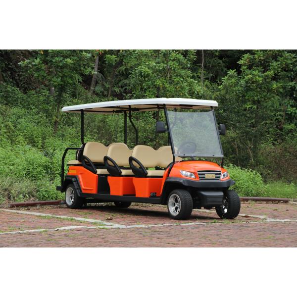Китайское изготовление 6 мест цвет опциональный гольф-кар для гольф-поля Туристический курорт