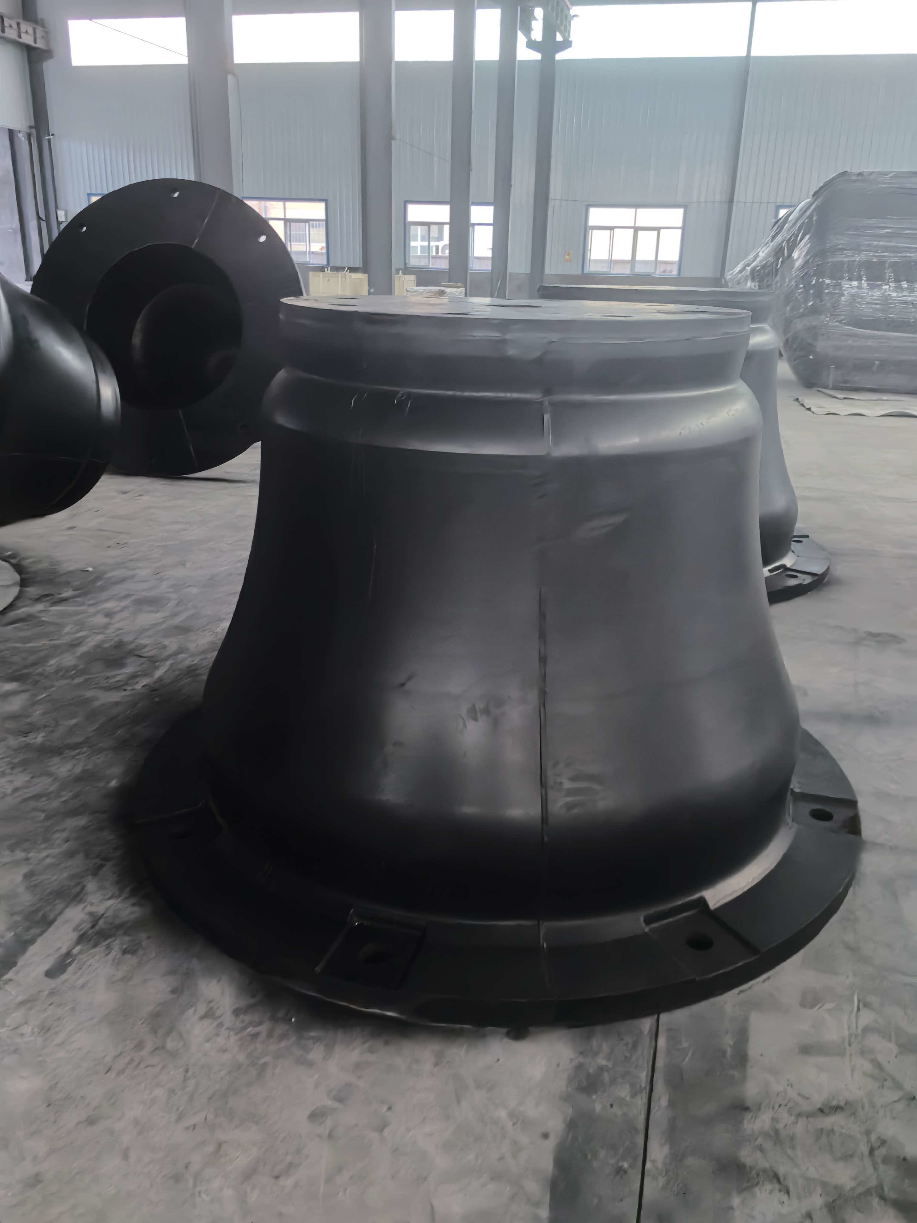 Excellent Impact Resistance Cone Rubber Fenders Industrial Mooring Shock Absorber Featuring PDF Drawing Format for Port Facilities