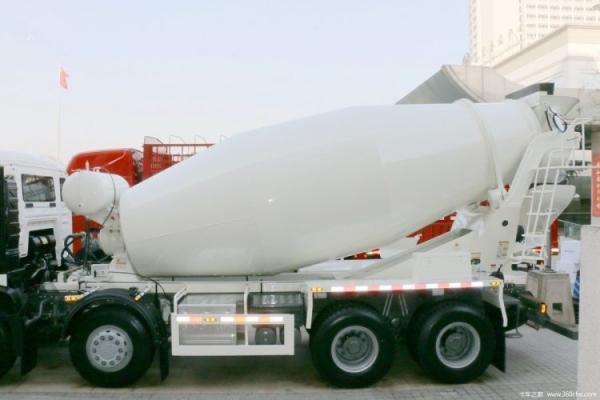 HOWO T5G 340HP 8X4 Square Concrete Mixer Truck with Euro 2/3/4/5 Emission Standard