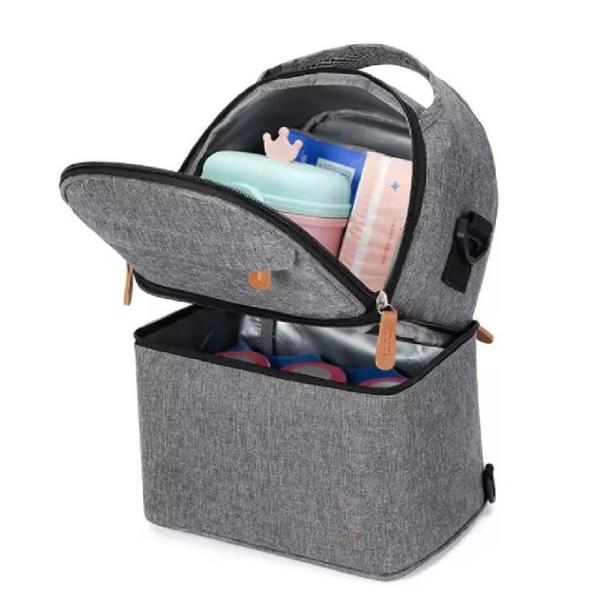 Bolso de pañales ligeros personalizado Bolso de mamá compacto