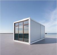 Maison préfabriquée à montage rapide, maison préfabriquée modulaire en conteneur plat 10 pieds, 20 pieds, 40 pieds