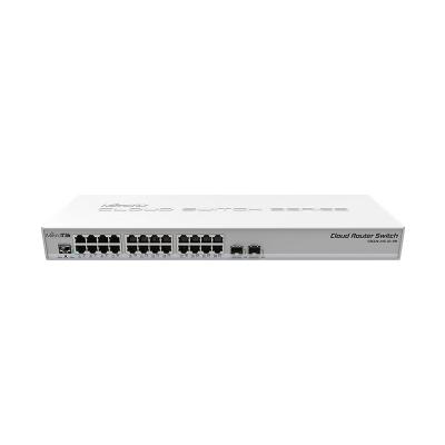 O Datacom de RouterOS/SwitchOS comuta 24 interruptores 2xSFP+ do porto do gigabit prende