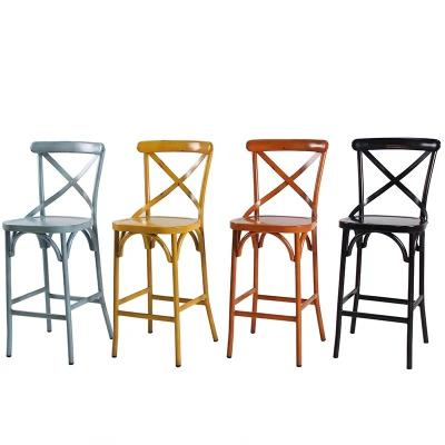 Stackable PP Plastic Bar Stools for Commercial and Outdoor Use