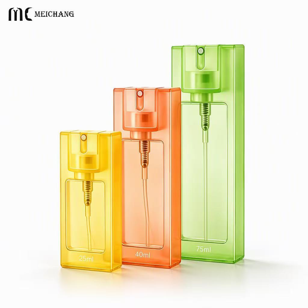 25ml / 40ml / 75ml Portable Refillable PP Fine Mist Spray Bottle for Travel , Fragrance & Personal Care(MC-447)