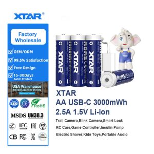 4.75V - 5.5V Aa Lithium Battery Voltage MSDS Li Ion Battery 3000mah