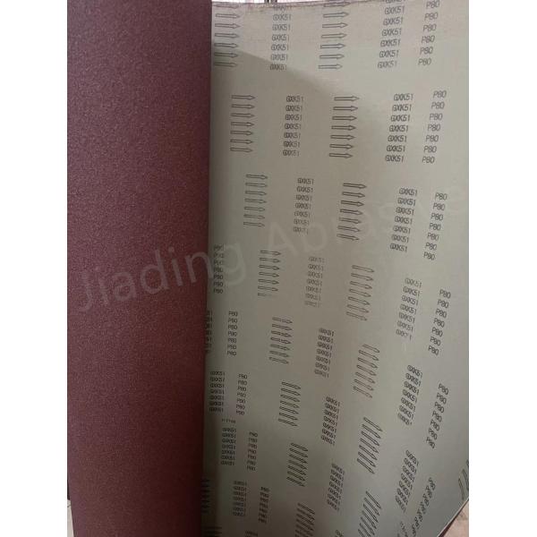 Resin-Over-Resin Bonded Black Abrasive Jumbo Roll for Sanding Belt Manufacturing