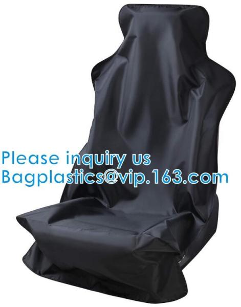 Reusable Cars Accessories,  Nylon Car Seat Covers, Universal For Car Shops, Steering Wheel Cover Fabric