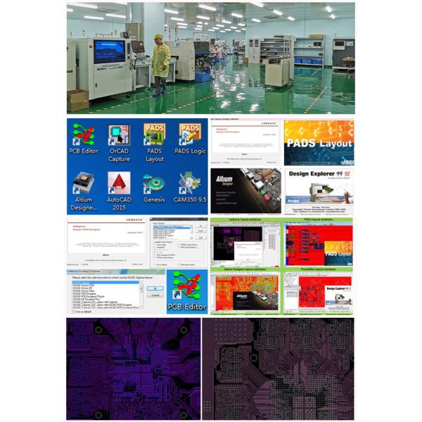 Монтажная плата обратного проектирования PCB платы с печатным монтажом обслуживания PCB клонируя