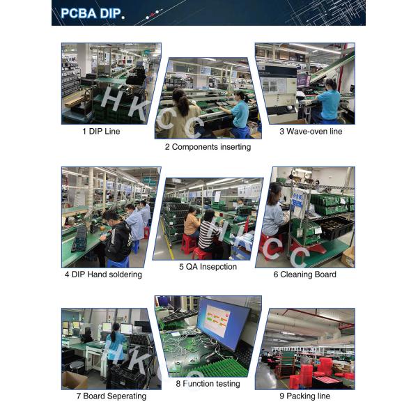 Универсальная поверхность золота погружения PCB покрытия SMT конформная