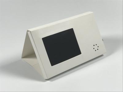 2.4 Inch LCD Greeting Card With Video Screen Promotional Video Brochure
