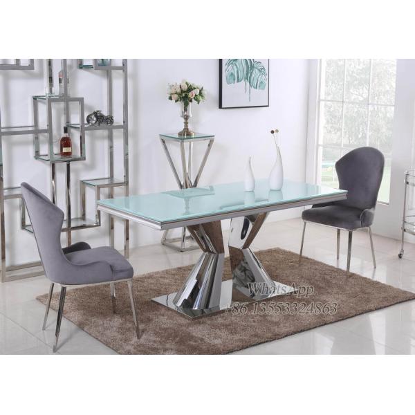 Stainless Steel Dining Furniture Stainless Steel Dining Room Furniture Supplier From CHINA (YS-23)