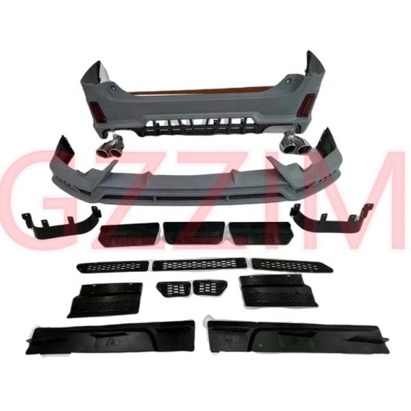 Car Body Kit Front And Rear Bumper Lip Para Toyota Alphard 2015-2018