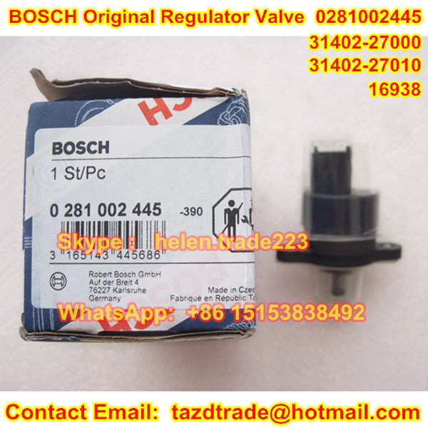 BOSCH Original DRV Valve - PRESSURE REGULATOR 0281002445 , 0281002718 , 31402-27000,27010