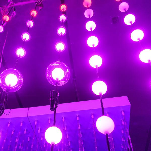 Project Installation Lighting Solutions Outdoor Decoration LED Christmas Ball