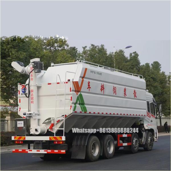 Blanco 46000 litros Carne a granel Materiales a granel Semirremolque Tanques de cemento a granel