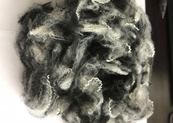 Flame Retardant Recycled Polyester Staple Fiber Multiple Colors 6D X 102MM