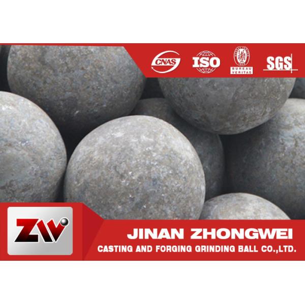 High hardness forged steel grinding media balls / steel mill media