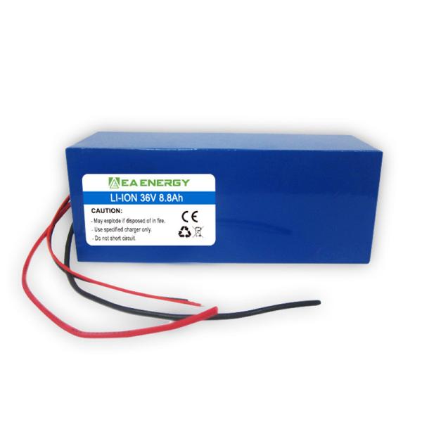 íon elétrico do lítio do bloco da bateria da bicicleta de 36V 8.8Ah 10S4P de 18650 células