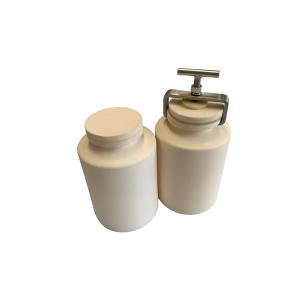 Heavy-Duty Corundum Ball Mill Jar for Laboratory and Industrial Grinding Applications