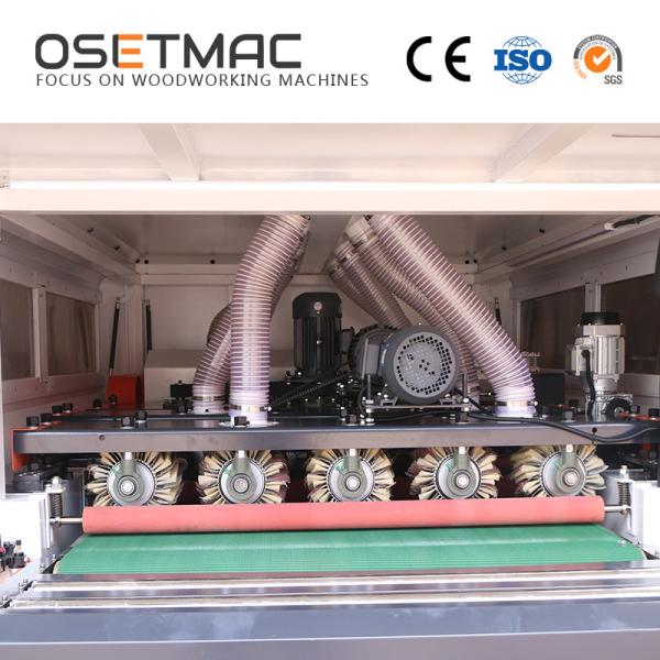 1100 KG Manufacturing Plant Woodworking Sand Belt Polishing Machine For Door Plywood