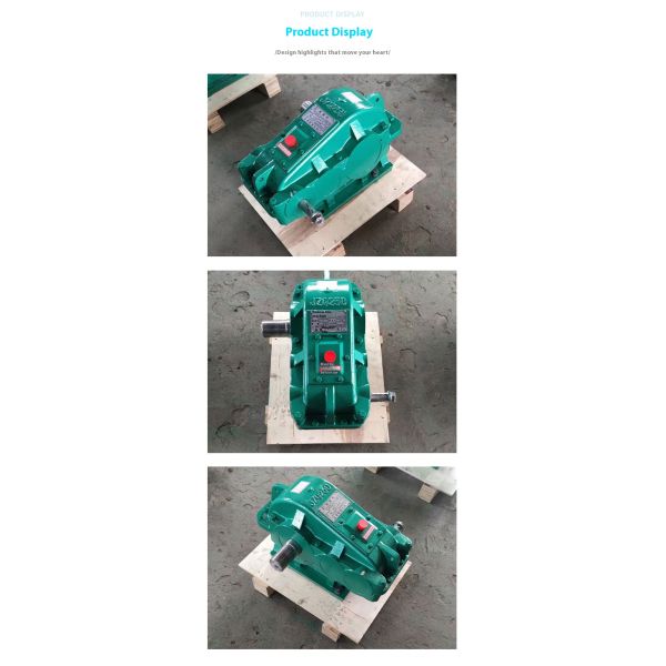 ZQ JZQ Series Two-Stage Transmission Cylindrical Gear Reducer with Wide Temperature Range and High Input Speed for Industrial Machinery
