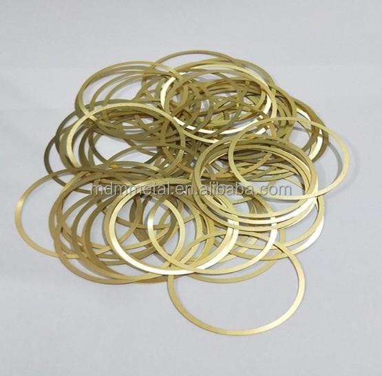 Metal Flat Stainless Steel Sealing Washers Shims 316L 304L 0.05mm