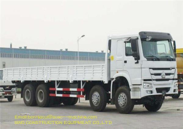 SINOTRUK HOWO Big Cargo Truck 371HP Steer Engine  6x4 Fence Cargo Truck Euro 2