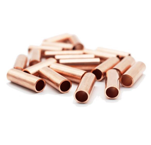 ASTM C11000 Straight Copper Pipe mill polished bright Surface for Air Conditioner