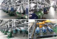 Máquina de separação centrífuga de placas de disco para separação de óleo de coco
