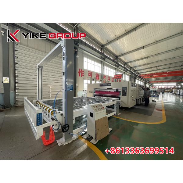 YK-1224 High Speed Printer Slotter Die Cutter Machine With Stacker For Carton Box Making