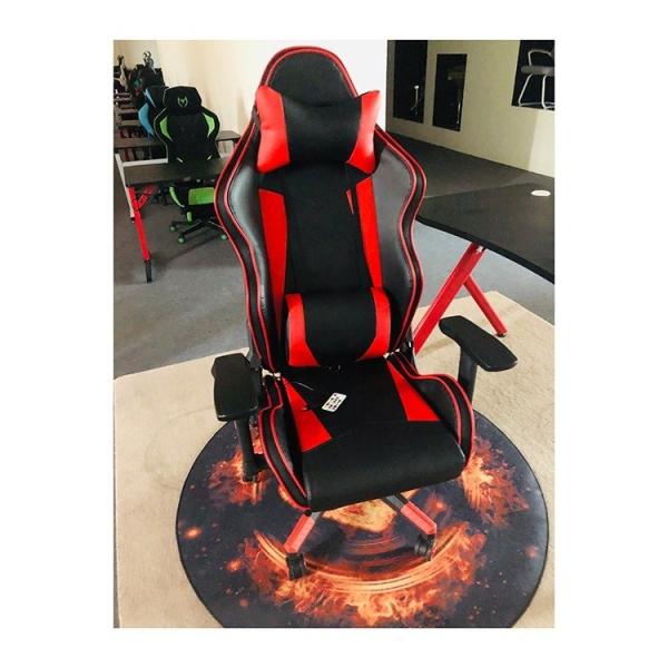 RGB LED Gaming Chair Comfortable and Professional Swivel Rolling Chair for Commercial