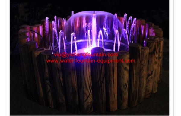 Mini Indoor Water Fountain Equipment Full Set With Light Pump Nozzle Valve