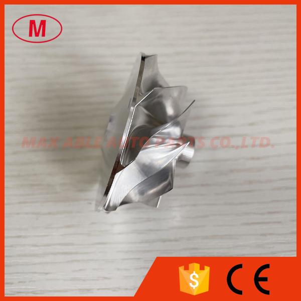 GBC22-350 9+0blades 44.10/56.02mm 121601, 210327 turbo milling/aluminum 2618/billet compressor wheel for 896055-5003S
