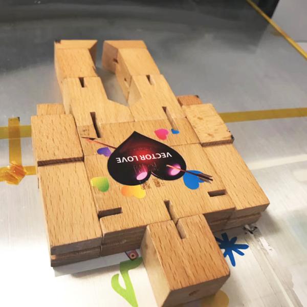 High Performance Uv Inkjet Flatbed Printer On Wood Glass PVC Card