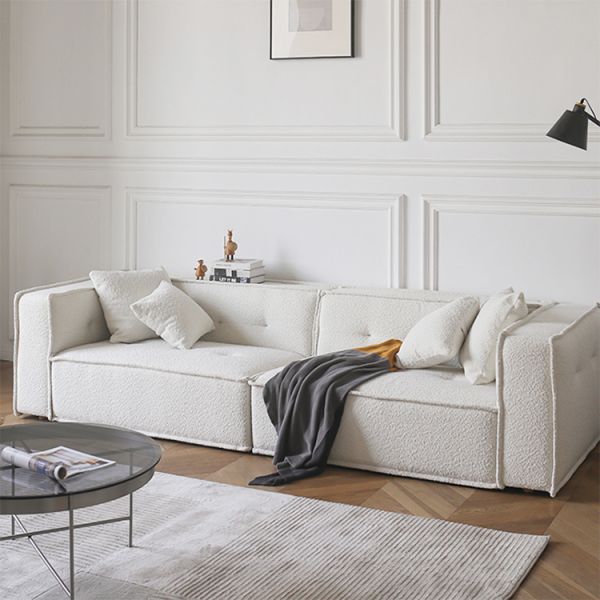 Modern Design Customize Size Cream Color Toast Sofa Couch Luxury Sectional Sofa for Living Room