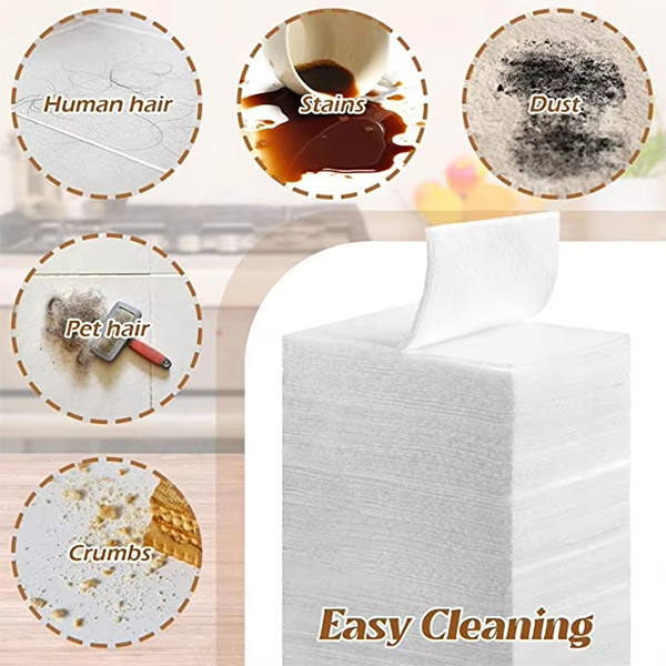 Extra Thick Disposable Dusting Cloths 64 Count Dry Floor Cloths Customized