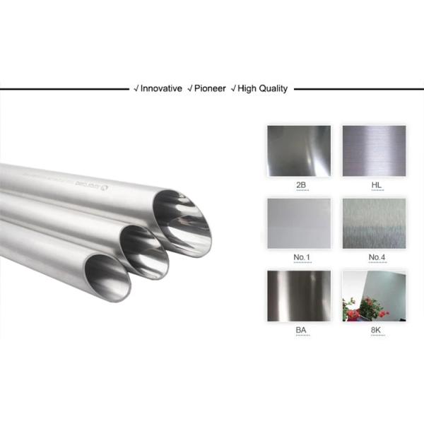 DIN 6000mm Seamless 304 316 Stainless Steel Welded Tube