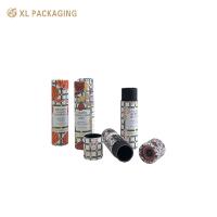 Boîtes d'emballage de petits tubes en papier cosmétiques en papier cylindrique
