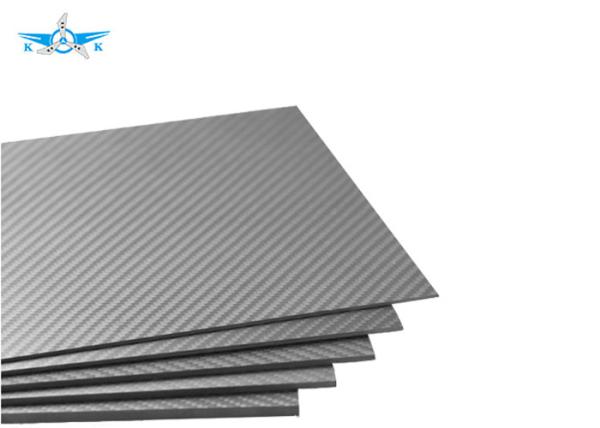 Full 3K Carbon Fiber Plate , 0 . 005 / 0 . 01MM Tolerance 2MM Carbon fiber Plates